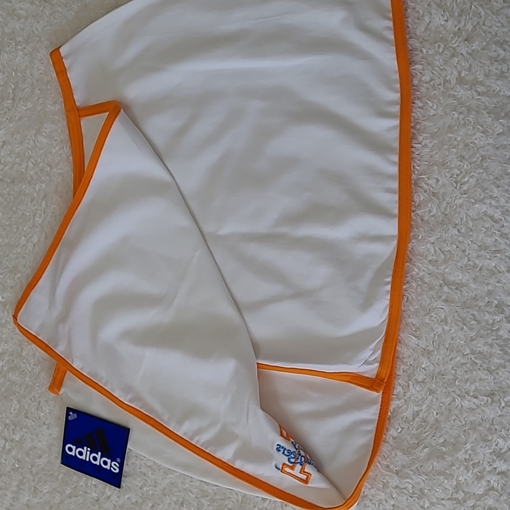 NEW Vintage UT Lady Vols Tennis Skirt White Adidas Split Athleisure Tennessee Md - Picture 1 of 9